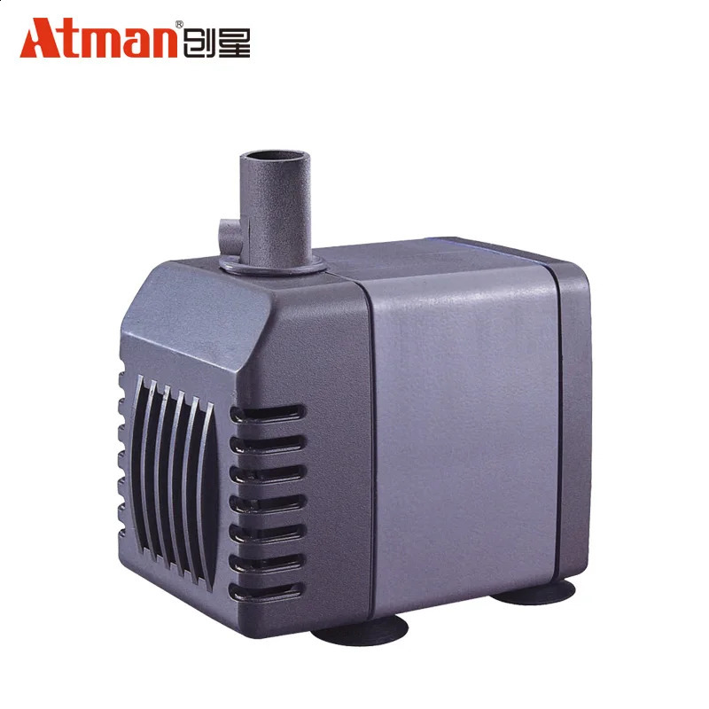 Atman AT 301 302 303 304 305 10/15/25/40/55W 600-3000L/H Ultra-Quiet Submersible Water Pump Filter Fish Pond Fountain Aquarium 241225