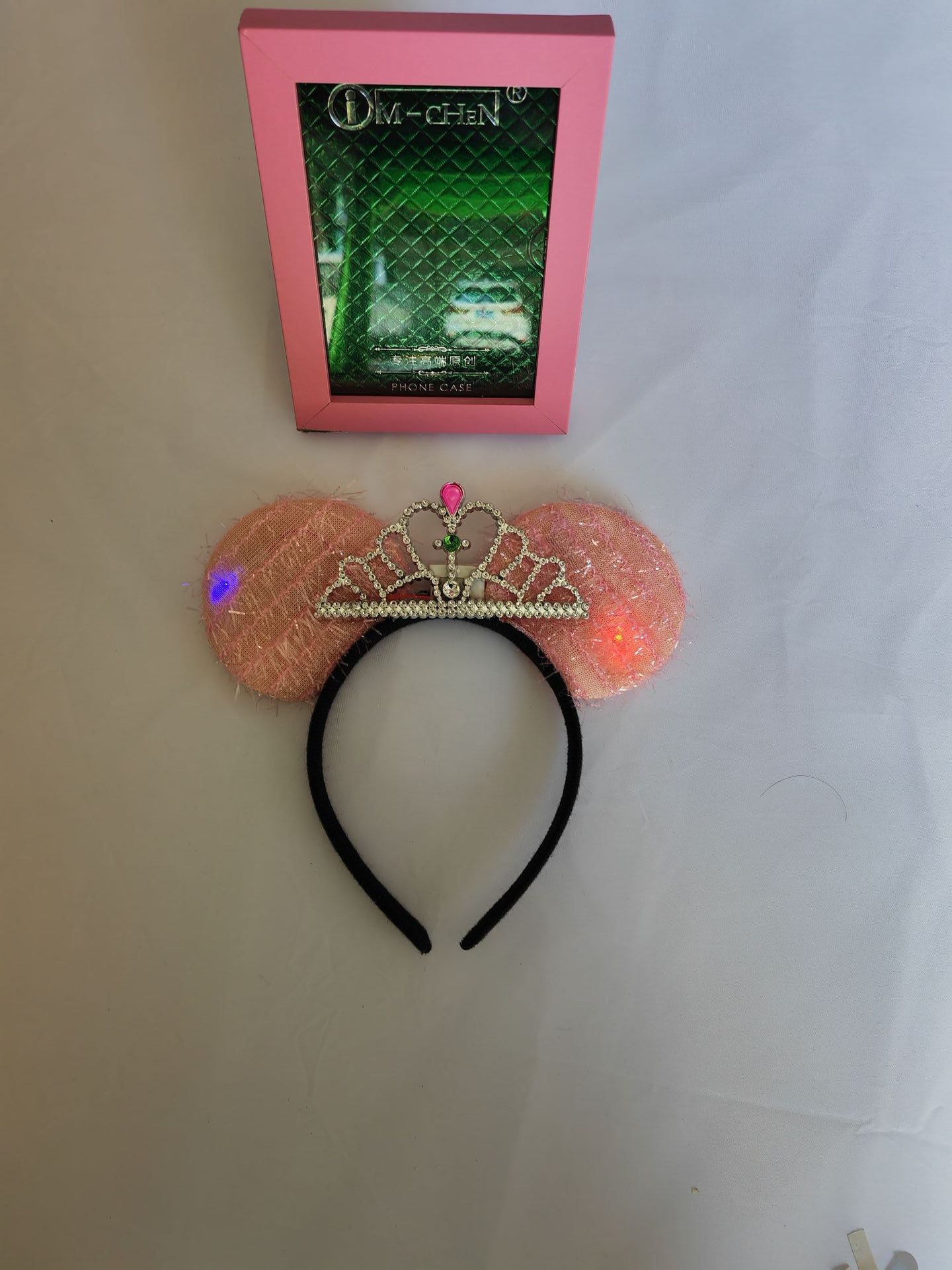 Crown glowing headband new version sweet and cute street vendor source wholesale internet famous headwear hot selling