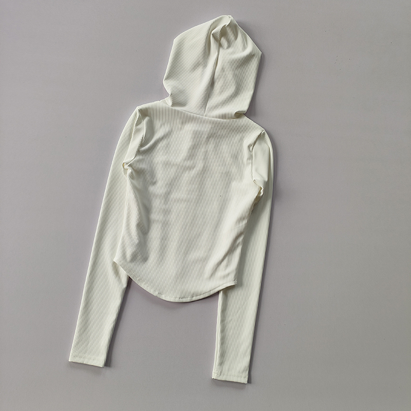 Women Hooded Running Jackets Cycg Coat Yoga Clothing Jogging Shirt Tights Thin Outdoor Sports Clothes Sportswear