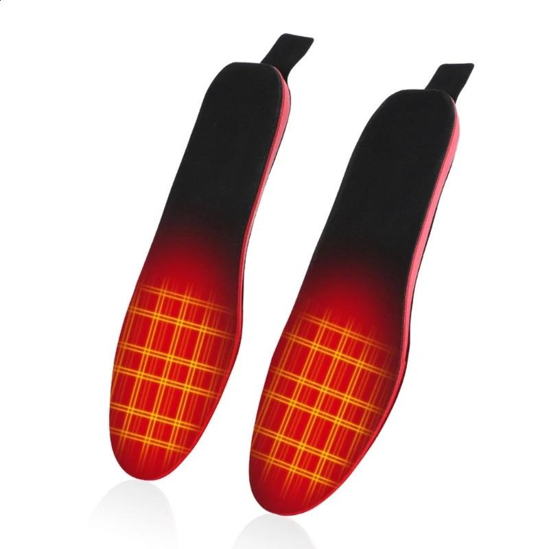 Electric Heated Insoles Rechargeable Heating Boot Insole Remote Control Feet Warmer Pads for Winter Skiing Walking 241226