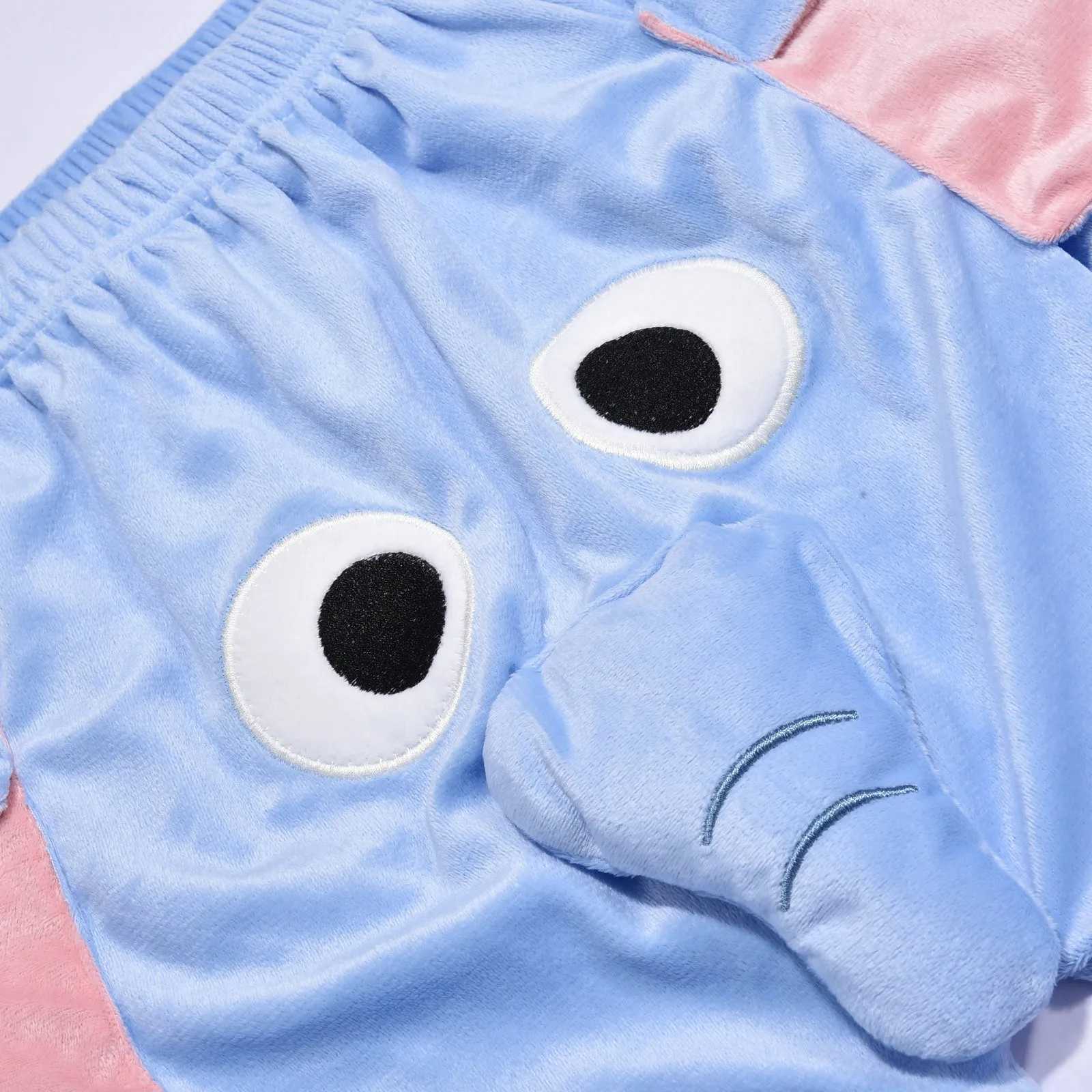 Elephant boxer mens shorts interesting novel shorts elastic waist humorous underwear mens shorts blue pink daily clothing shorts W241226