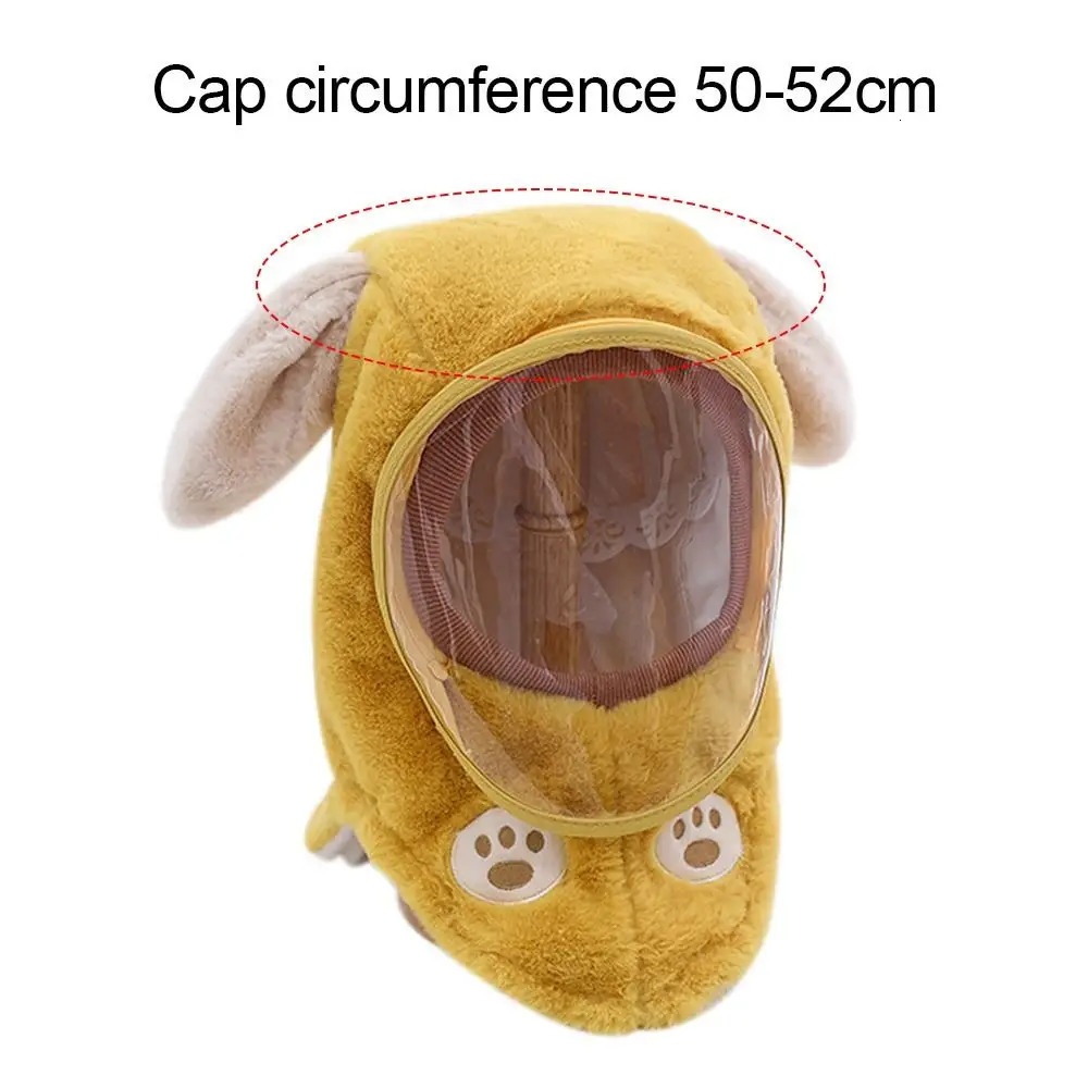 Ear Protection Thick Warm Cap Winter Cotton Fur Windproof Hats Snow Hat Children 241225
