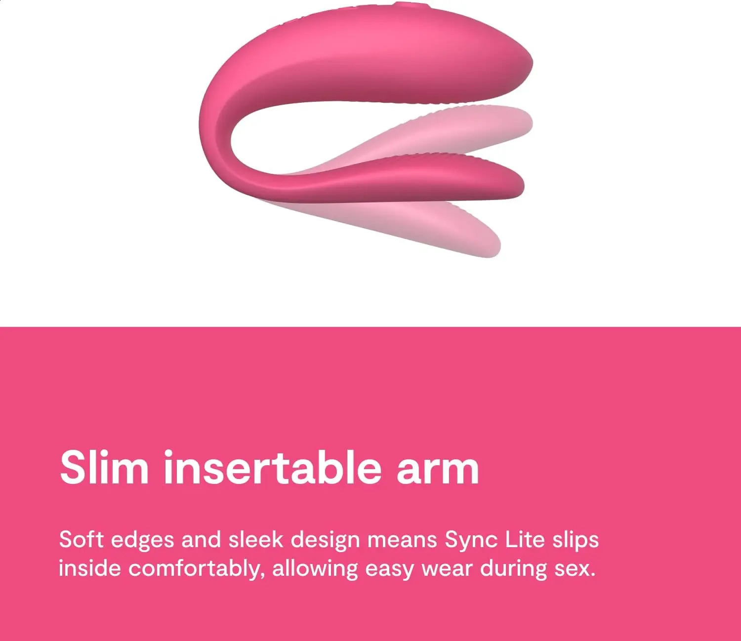 WeVibe Sync Lite Couples Vibrator CSharp App Controlled Clitoral Gspot Stimulation Clit Massager for Women Adult Sex Toys 241226