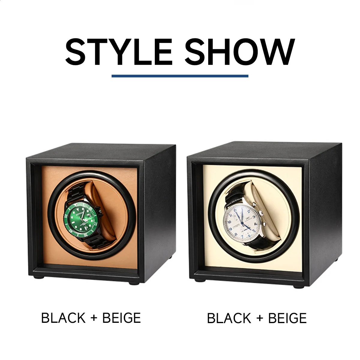 Geekthink MINI Watch Winder for automatic watches watch box automatic winder Mini style can be placed in a safe Box or drawer 241226