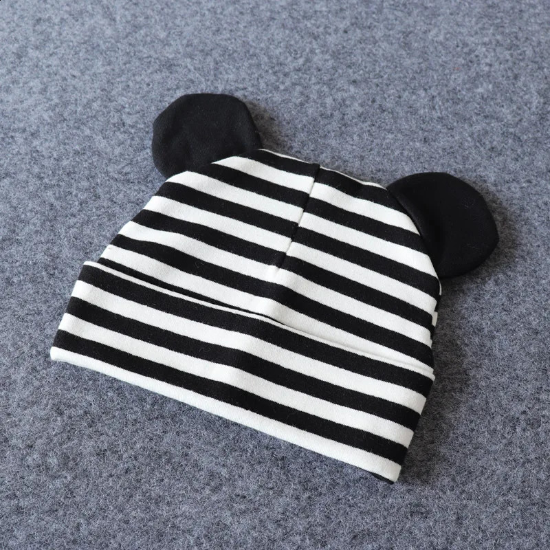 Baby Hat With Ears Cotton Warm born Accessories Girl Boy Autumn Winter For Kids Infant Toddler Beanie Cap Girls 241225