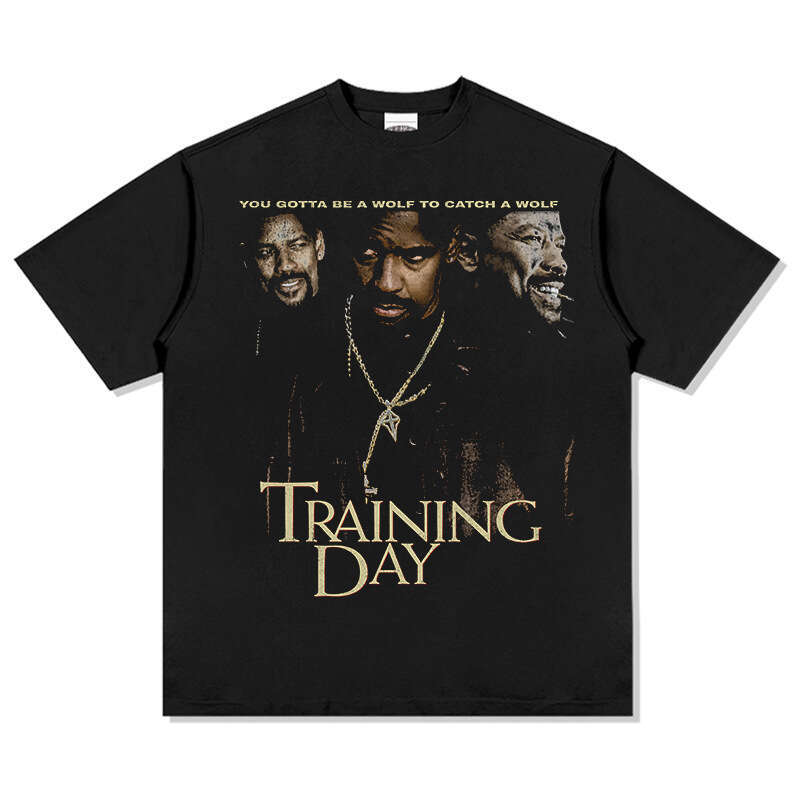 American TRAINING DAY Training Day Printed Short Long Sleeve T-shirt Round Neck Hoodie Men's Sweatshirt