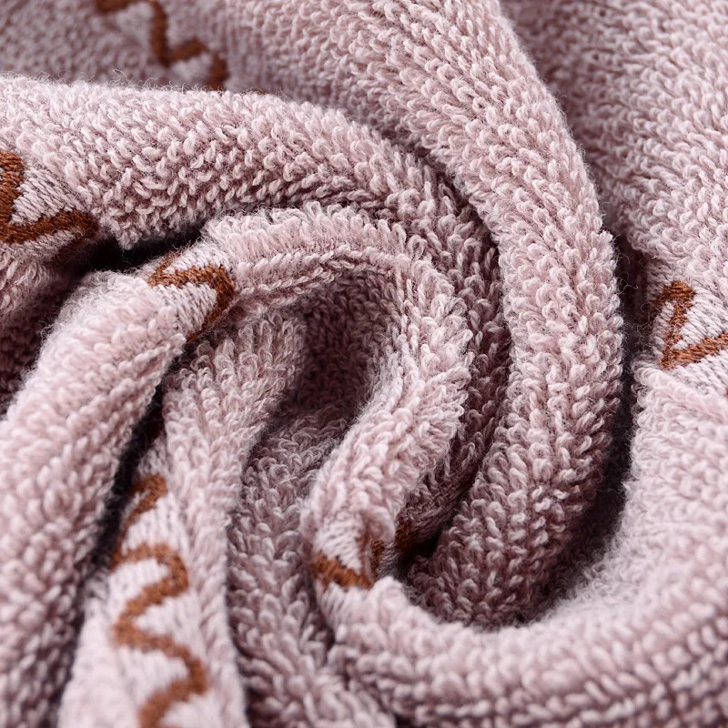 3PCS Bathroom Towel Set 2pcs Hand Face Towels 35X75cm and Oversized Bath Towel 70x140cm Personalized Gift Cotton Towel 241225
