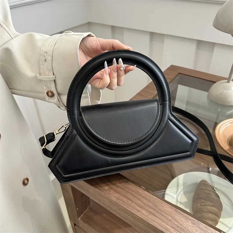 2024 Spring Women Persalized Handbags Unique Design Solid Color Shoulder Bag Ins Messenger Bags Small Square Bag for WomenXJ241225