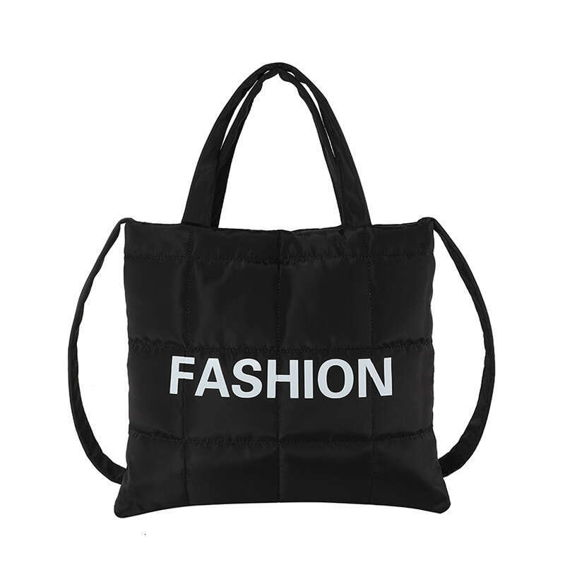 Small Fresh And Trendy Internet Celebrity Letter Printed Handbag, Early Spring New Single Shoulder Crossbody Bag, Casual Tote Bag