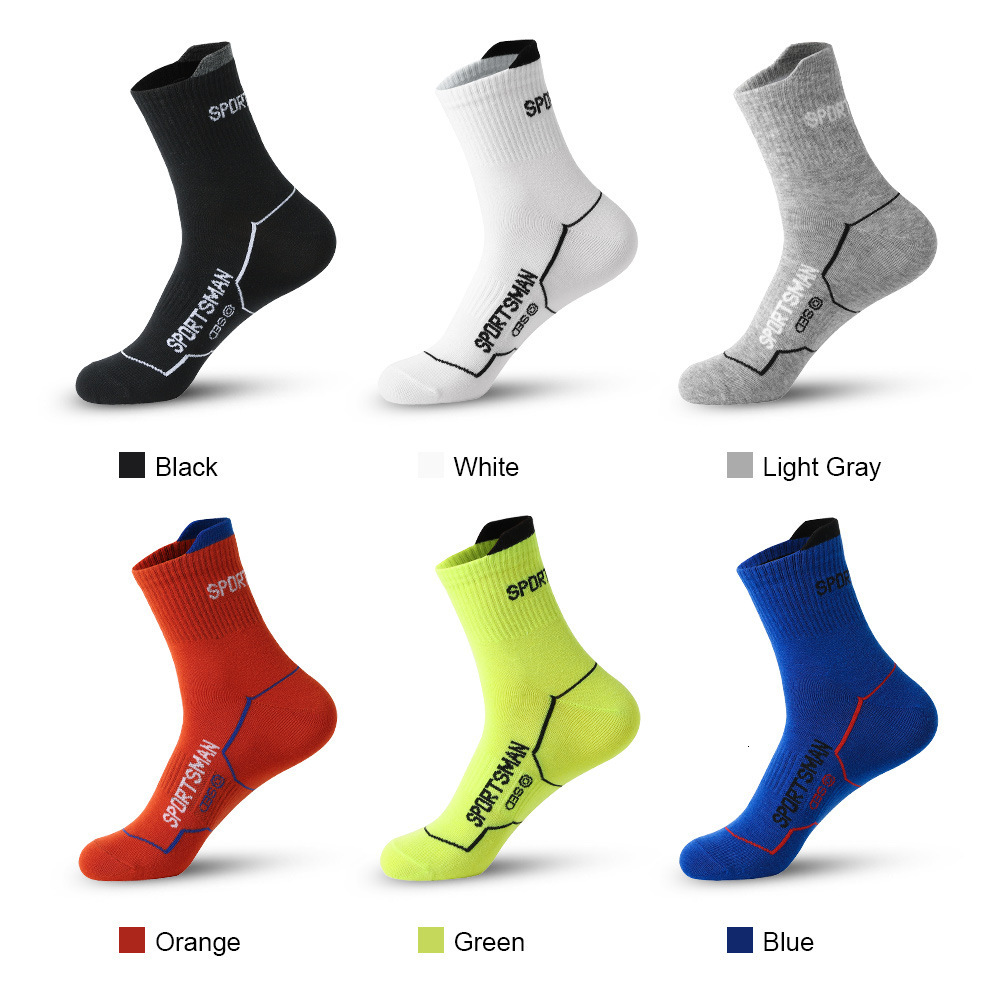 Ddmytiger Ddmytiger New Mid Length Sports Sweat Absorbing And Odor Resistant Cotton Socks Men S Running Cycling Fitness Basketball