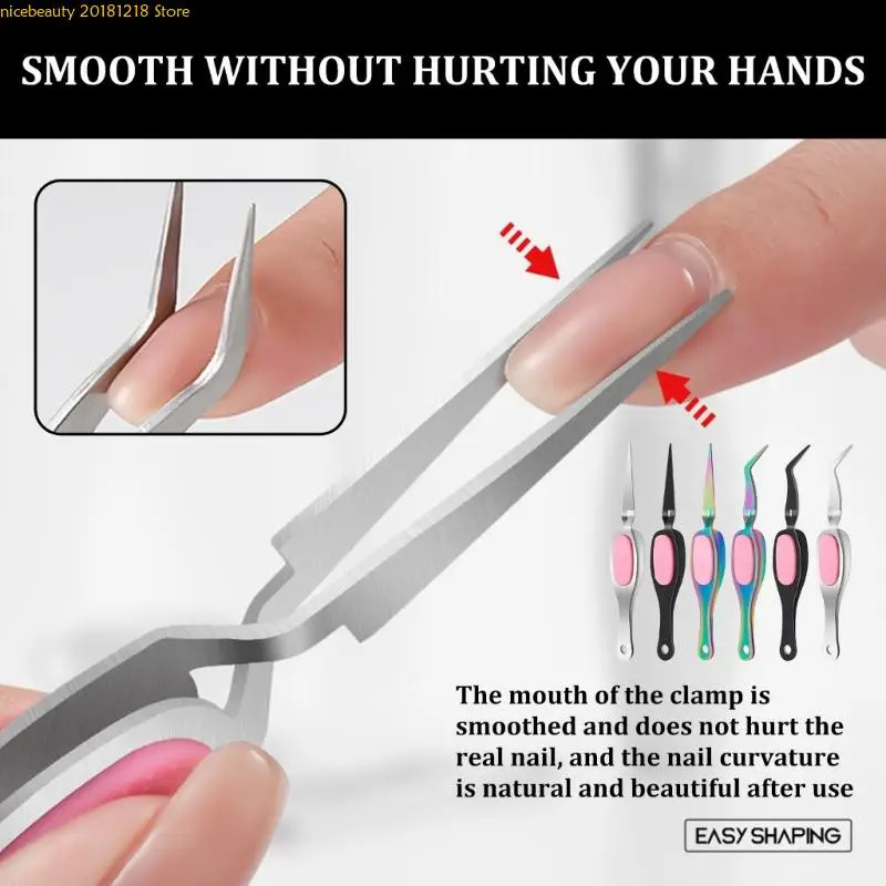 Craft Tweezers Crossing Lock Tweezers Stainless Steel Gripping Tweezers Reverse Grip for Craft Beading and Projects 241223