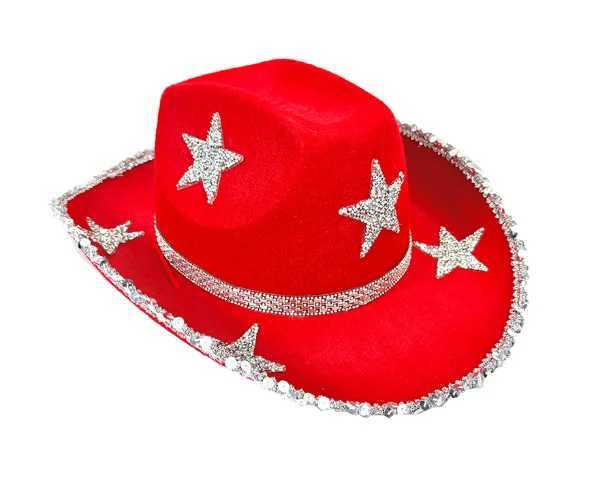 Womens Rhinestone Star Cowboy Hat Wide Brim Diamond Shining Western Cowboy Hat C Used for Wedding Music Clothing Party W241225