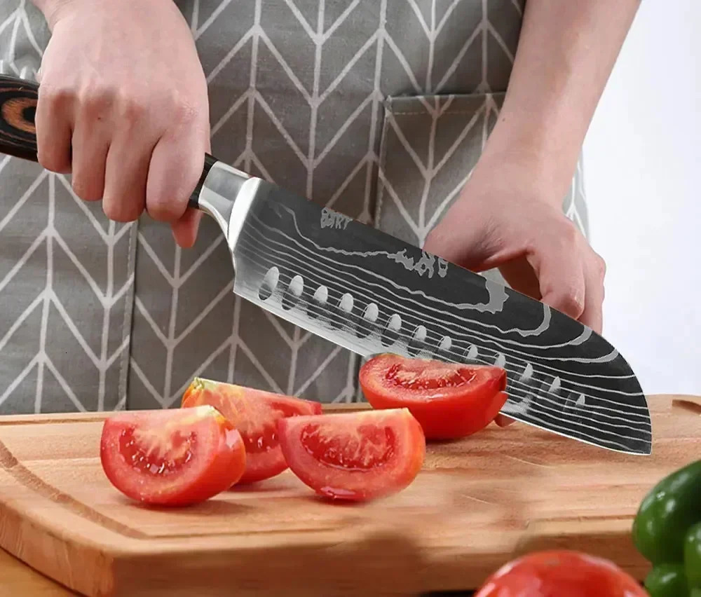 Kitchen knife Japanese Miki blade stainless steel blade butcher blade 241225