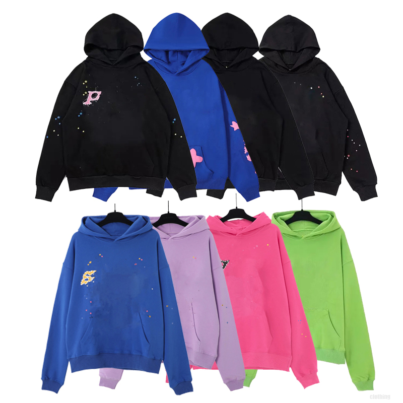 designer hoodie Slack and loose luxury men women hoodie Young Thug tracksuit web jacket Sweatshirt High quty S-XL T260304