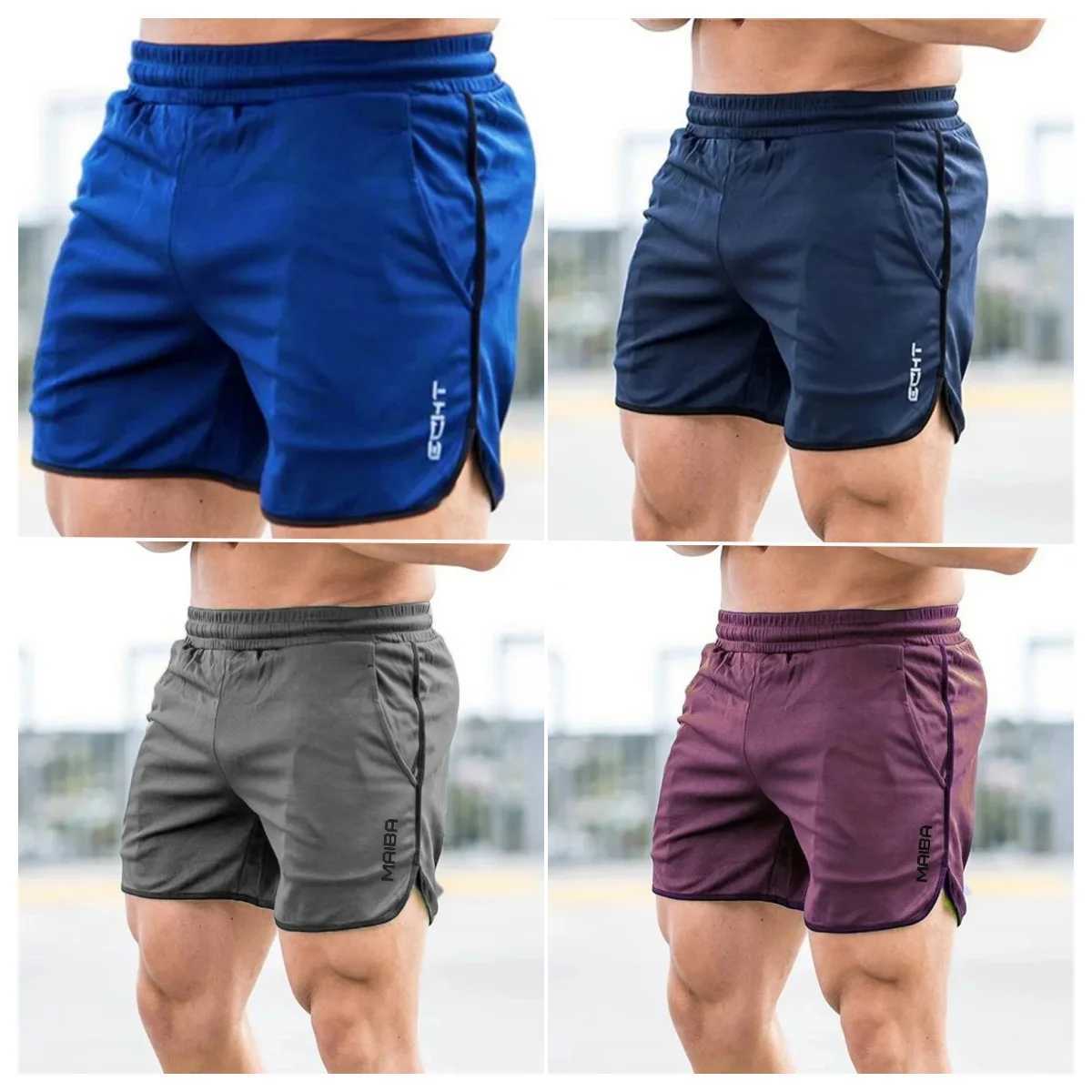 NEW Summer Running Shorts Men Sports Jogging Fitness Shorts Quick Dry Mens Gym Men Shorts Sport gyms ShortXJ241226