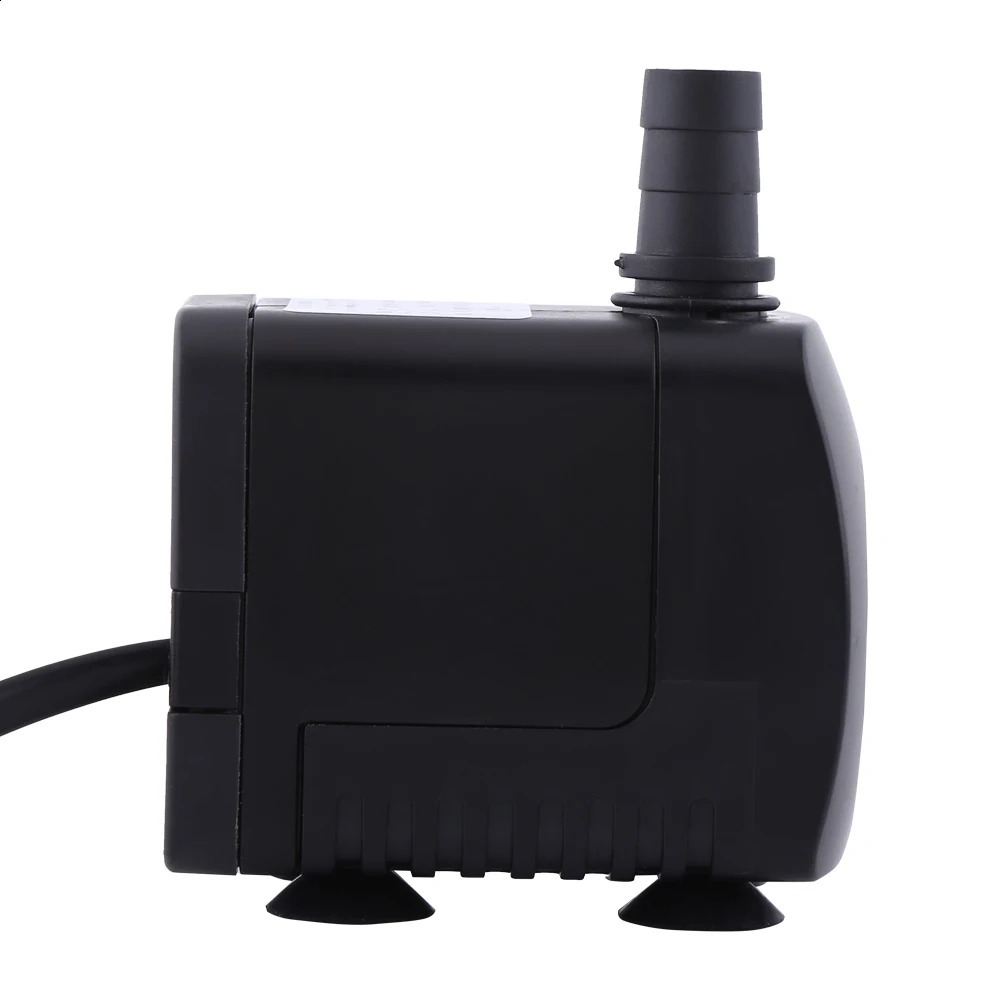 Plastic 220V 15W 800L/H Fountain Fish Aquarium Water Submersible Pump Black Aquarium Fountain 241225