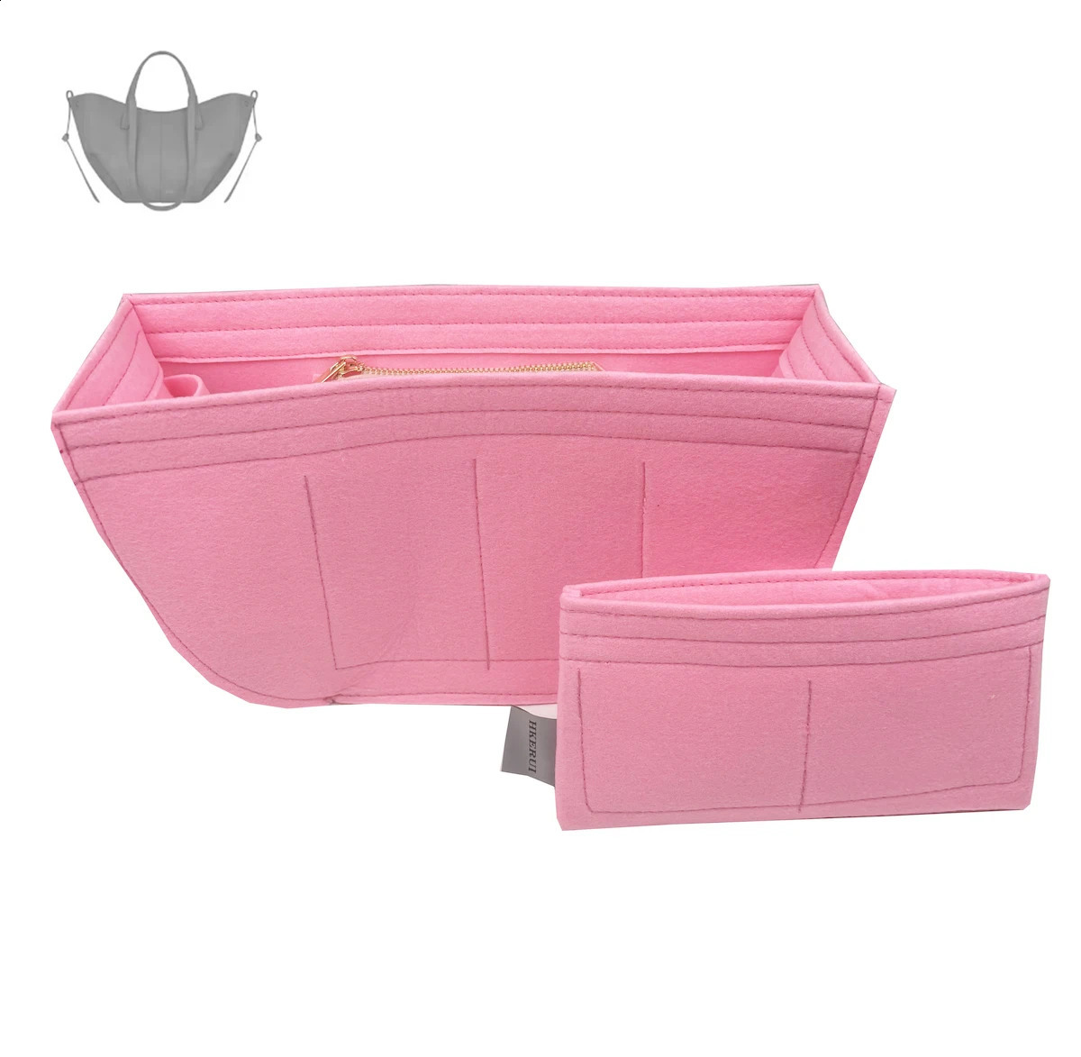 Premium Felt HandmadeFor Cyme And Cyme Mini tote insert Storage Pouch Cyme Bag Organizer Insert Organization Keep Shaper 241226
