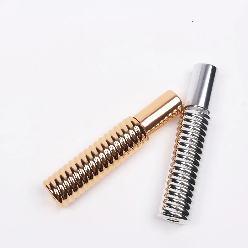 Wholesale 300pcs 10ml Spiral UV carved Glass Bottle Perfume Bottle Empty Spray Bottle Portable Travel Sprayer Cosmetic Container 241225