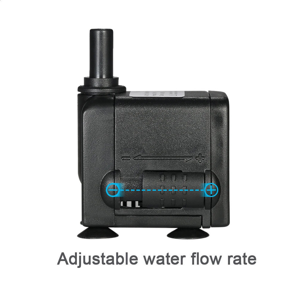 450L/H 6W Water Pump Submersible Pump For Aquarium Fountain Pond Pump Fish Tank Garden Pond Pumps Fountain Mini Pomp 110-240V 241225