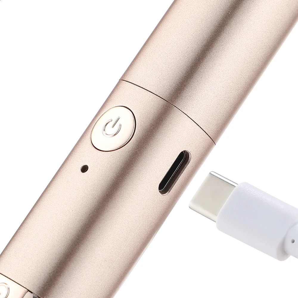 Heated Eyelash Curler Automatic Eyebrow Trimmer 2 IN 1 Electric Eyebrow Shaver Eyelash Curling Two-gear Temperature Adjustment 241226