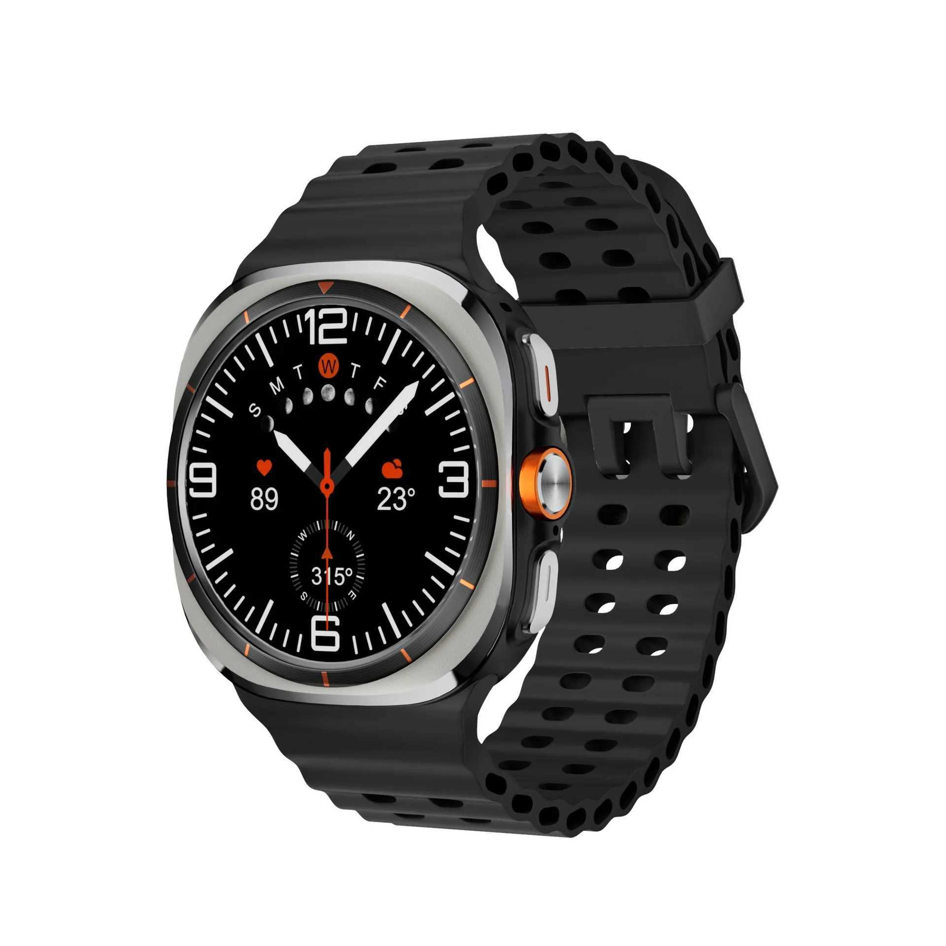 2025 Watch 7 Ultra Smart Watch Android 8.1 OS Smartwatch GPS WIFI Rotary 800W Camera 4G Global Calling Amoled Screen NFC Clock X241226