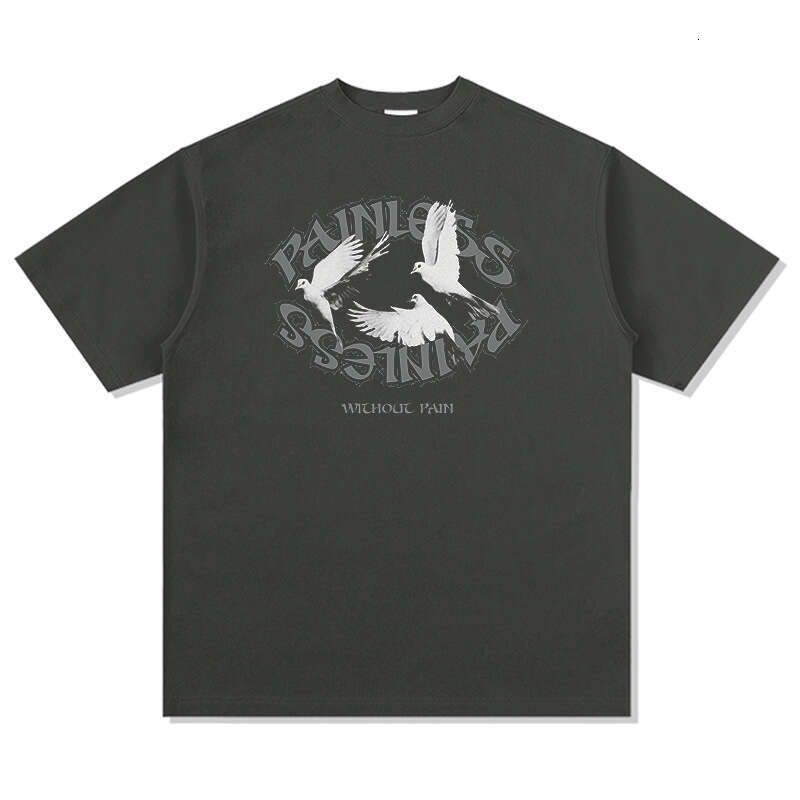 New Short Sleeve T-shirts for Men and Women American China-Chic Cotton Casual Spring/Summer Thin Top