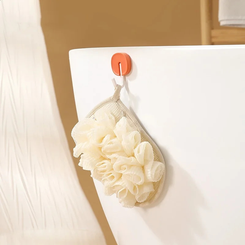 2-in-1 Exfoliating Glove Bath Flower For Bathroom Bath Glove Back Rubbing Bath Ball Bathroom Supplies 241226