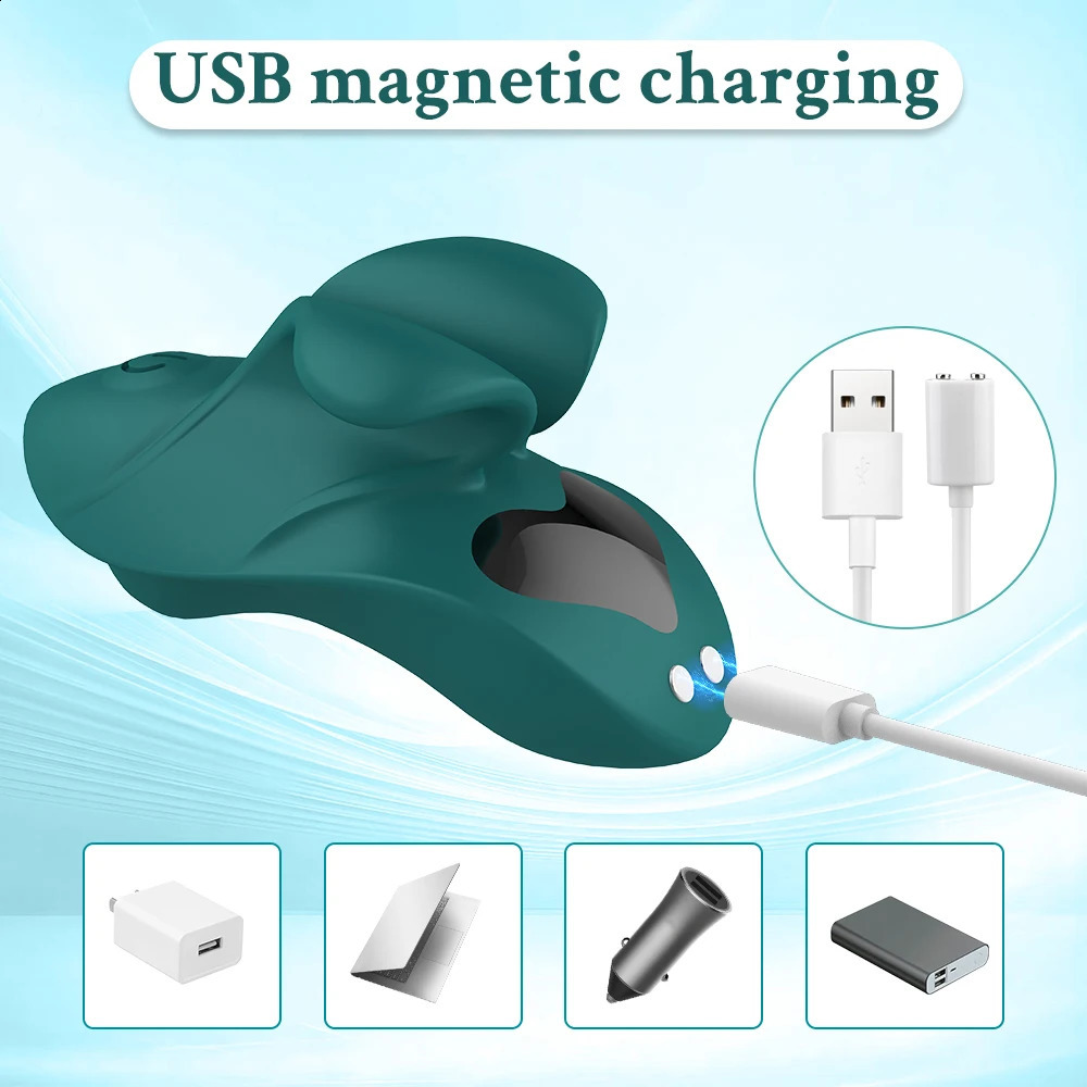 Mini Clitoris Stimulator for Women Finger Vibrator Female Masturbation Nipple Clit Adult Goods Sex Toy 241226