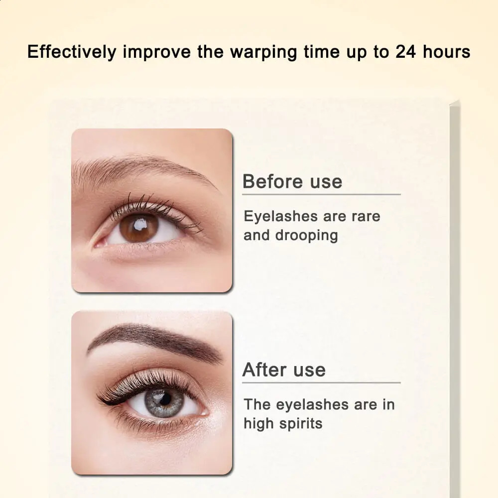 Portable Eyelash Curler Pen USB Rechargeable Natural Electric Heating Lashes Curling Device Makeup Beauty Styling Tools 241226