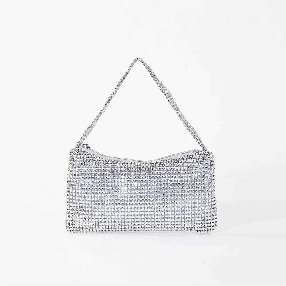 Womens bag 2024 New Rhines Handbags for Women Bags Diamds Shoulder Bag Purse Ladies Female Crossbody Bag shining bagXJ241225