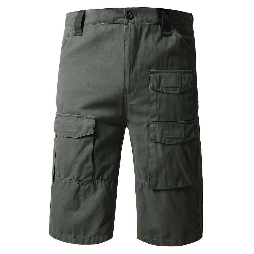 Mens military cargo shorts 2023 Army camouflage tactical runner shorts Mens cotton loose work casual shorts Plus size 5XL W241226