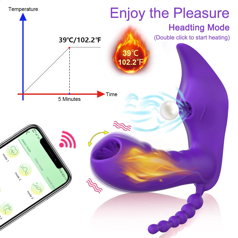 Wireless Remote Control 3 in 1 Bluetooth APP Dildo Vibrator Vagina Sucker Clitoris Stimulator Sex Toys for Women Couple Adult 18 241226