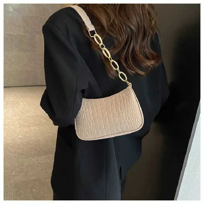Lady Felt Armpit Design Luxury Tote Released Fi Ladies Handbag Under Crescent Small Square BagXJ241225