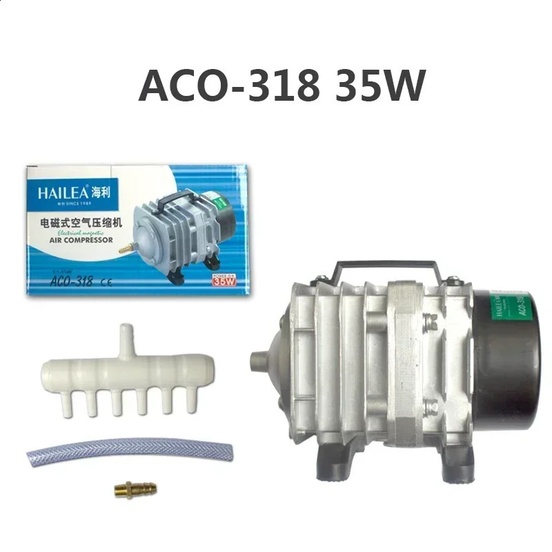 Hailea Air Pump Aquarium Accessories Electromagnetic Compressor Accessories for Fish Aquariums Oxygen Pump for Fish Tank Aquatic 241225