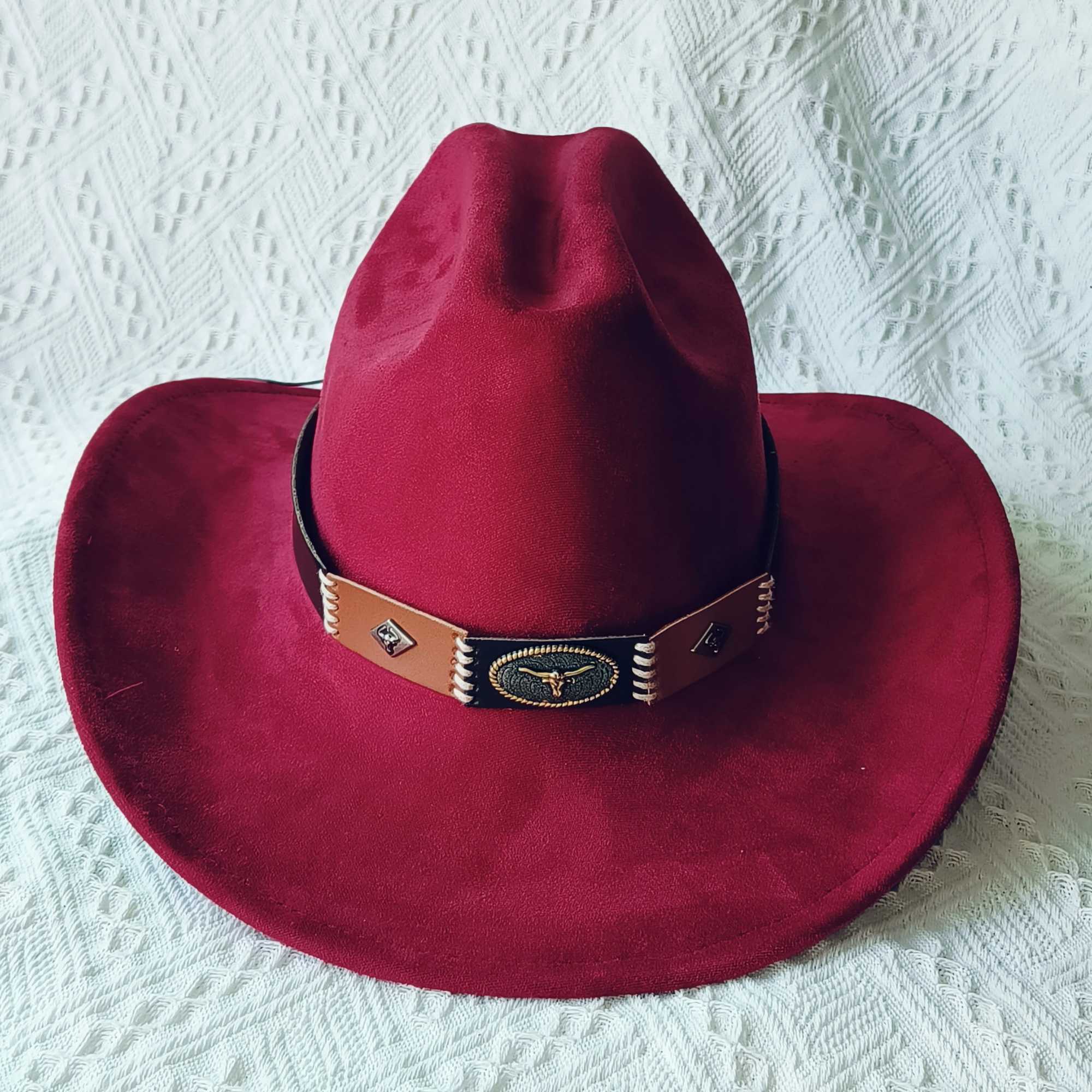 Retro denim hat winter vegan denim hat jazz hat suede denim hat wide brown fashionable felt Fedora hat Panama sombrero hombre W241225