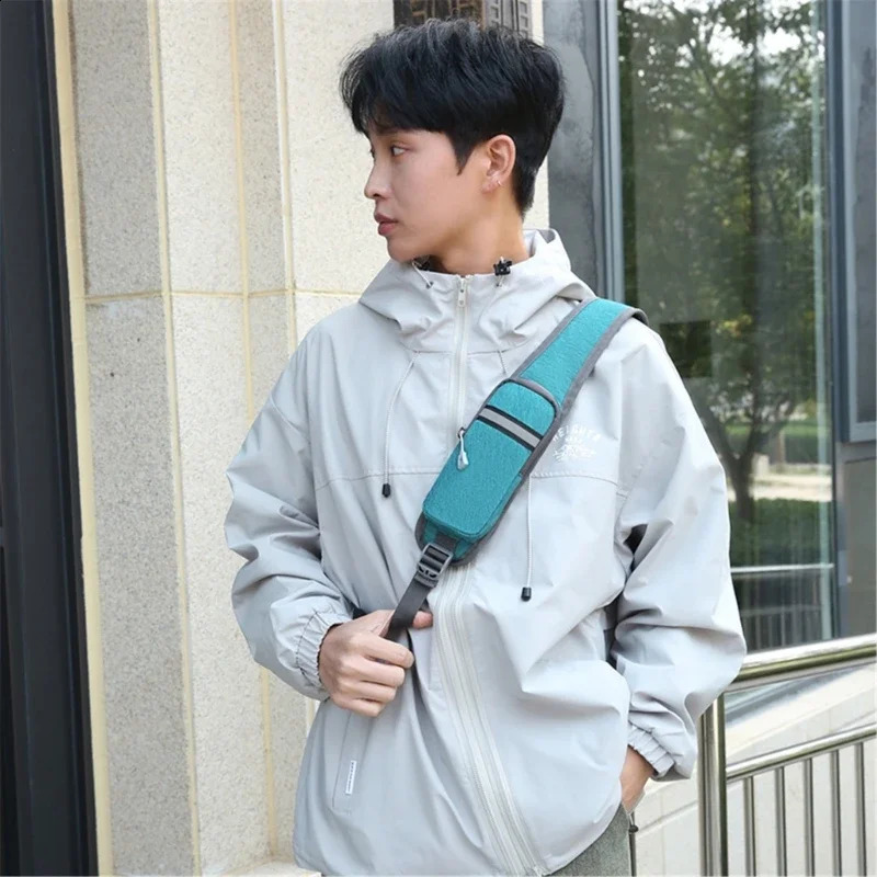Fashion Shoulder Bag Waterproof Cross Body Bag Mens Multi functional Luggage Travel Sports Backpack Handbag 241223
