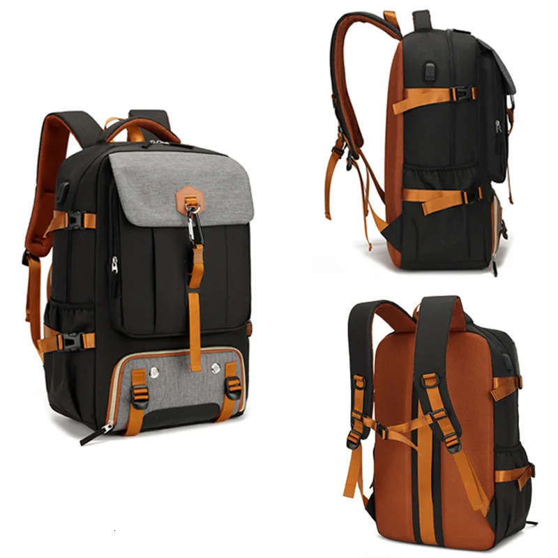 40L ultra large capacity mens backpack high-end travel backpack sports outdoor luggage bag mountain climbing bag waterproof 241225