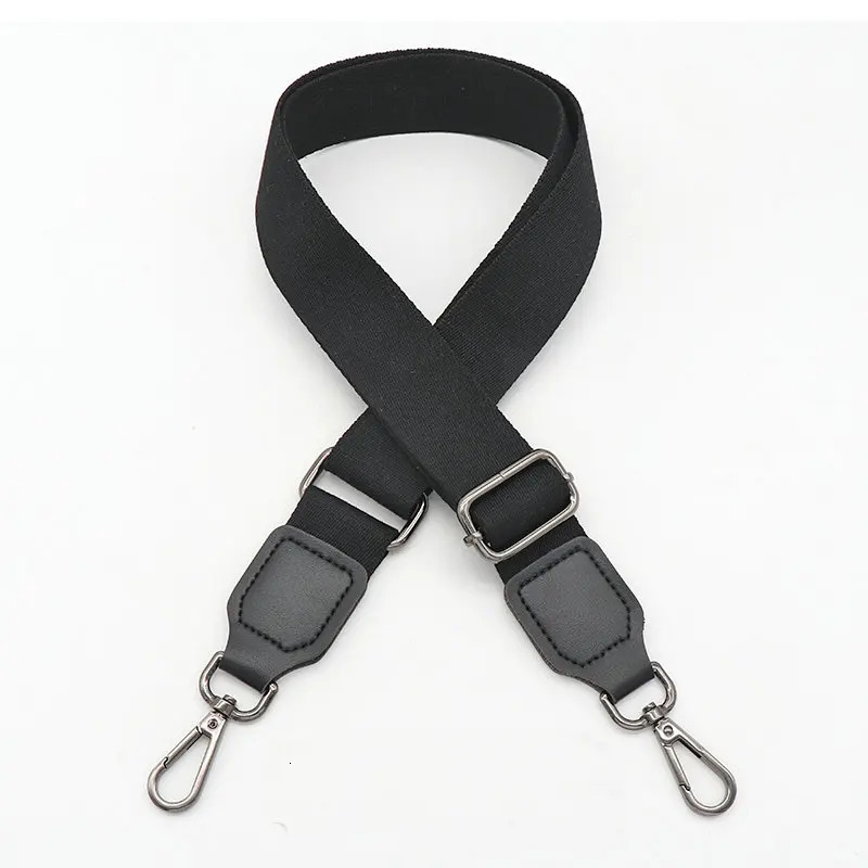 black Inclined shoulder bag 3.8cm 5cm wide bag strap belt accessories DIY Single shoulder bag belt handle 90~135cm adjustable 241225