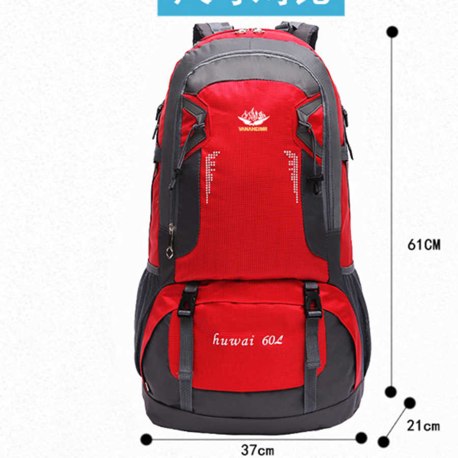 New Outdoor Mountaineering Bag Large Capacity Travel Bag Mens Backpack Outdoor Bag Sports Mountaineering 240920