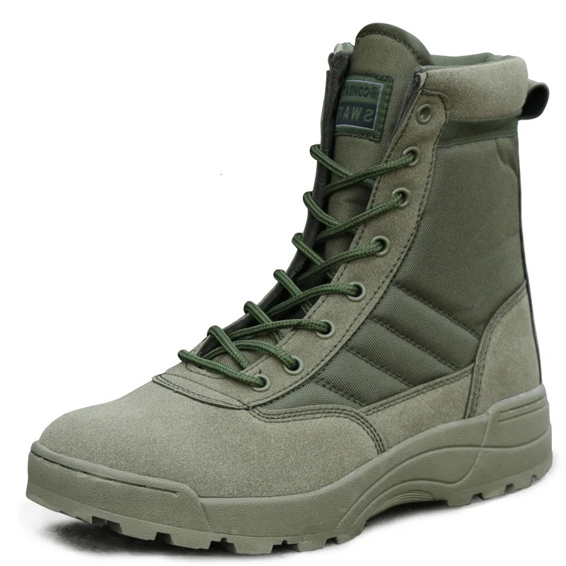 Tactical Boots Men Special Force Desert Combat Male Outdoor Hiking Ankle Shoes 241225