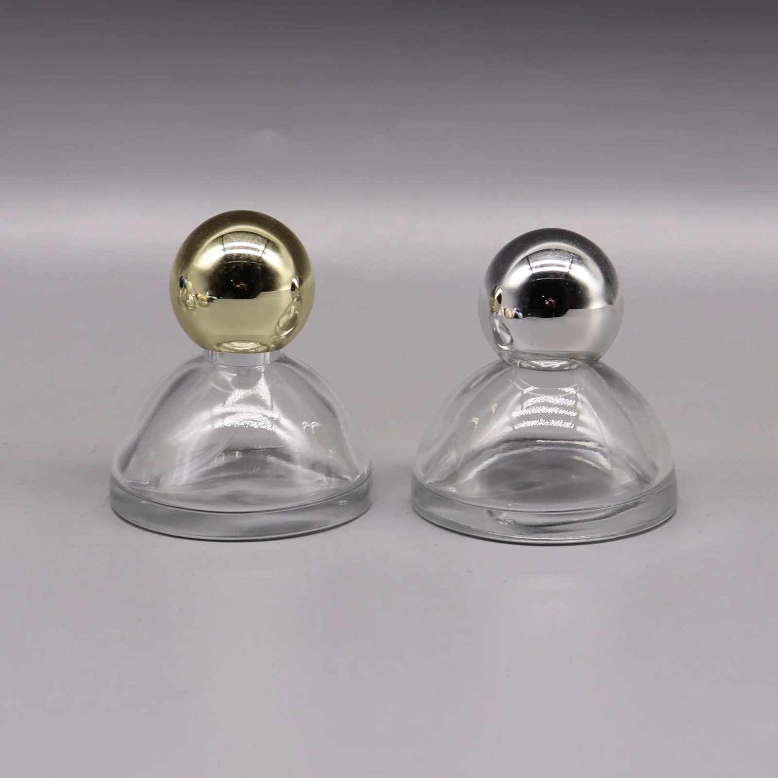 30ML Tapered Premium Perfume Bottle Snap Bottle Portable Perfume Dispenser Bottle Coloured Ball Cap Glass Spray Bottles 241225