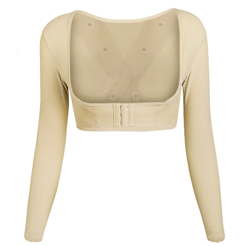 WECHERY Arm Shaper Underbust Push Up Shapers Top Women Posture Corrective Underwear Body Shapewear 241225
