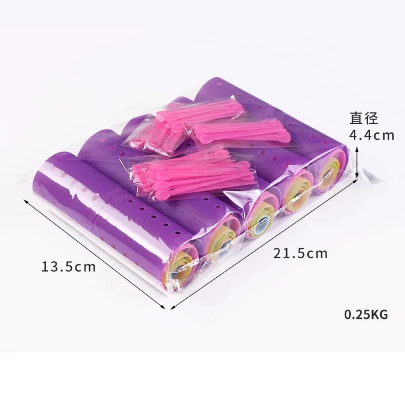 Magnetic Hair Rollers Set Smooth HairRollers Duckbill Clips Hairdressing Styling Tool Heatless Hair Curler Hair Tools 241225