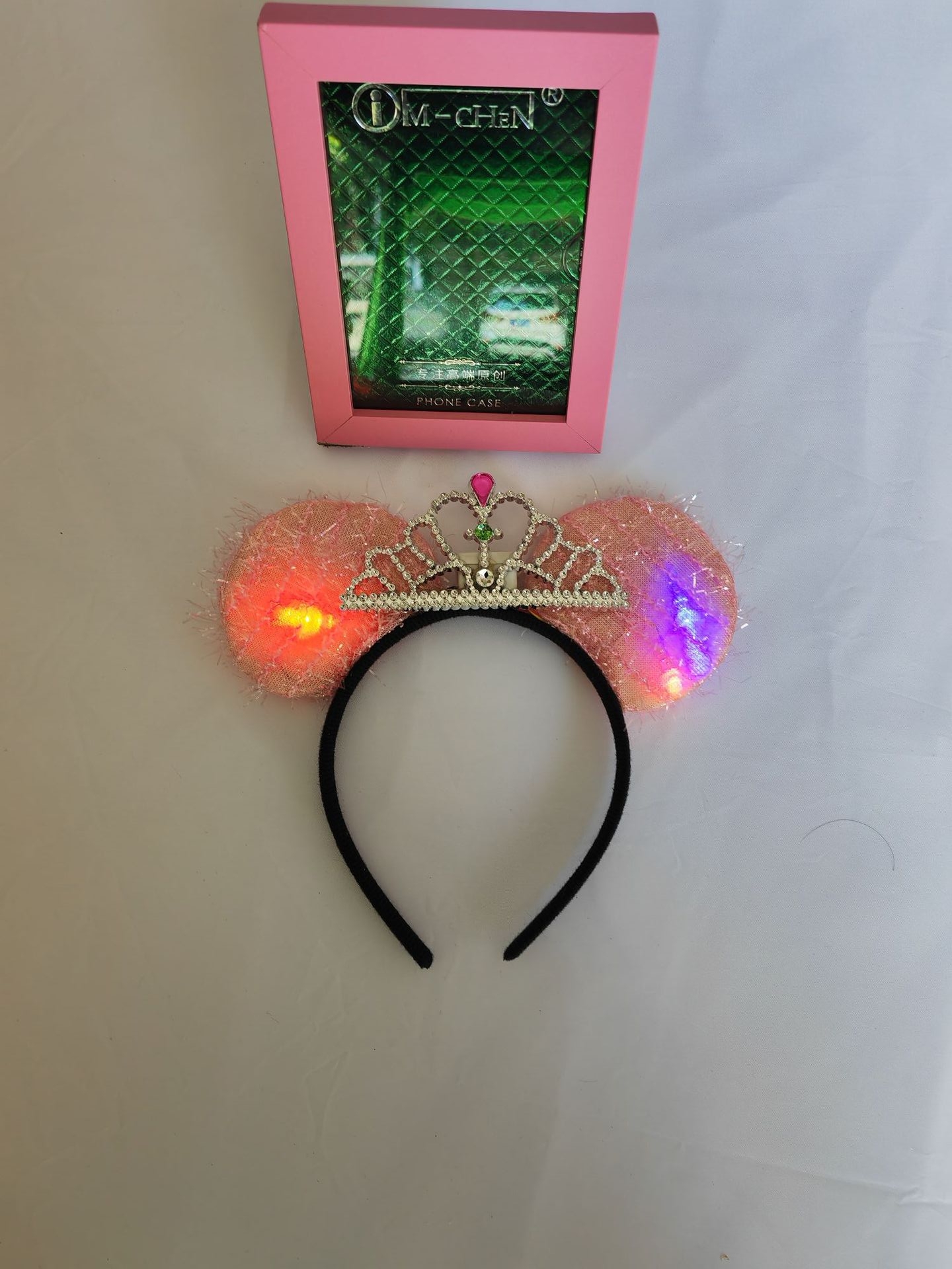 Crown glowing headband new version sweet and cute street vendor source wholesale internet famous headwear hot selling