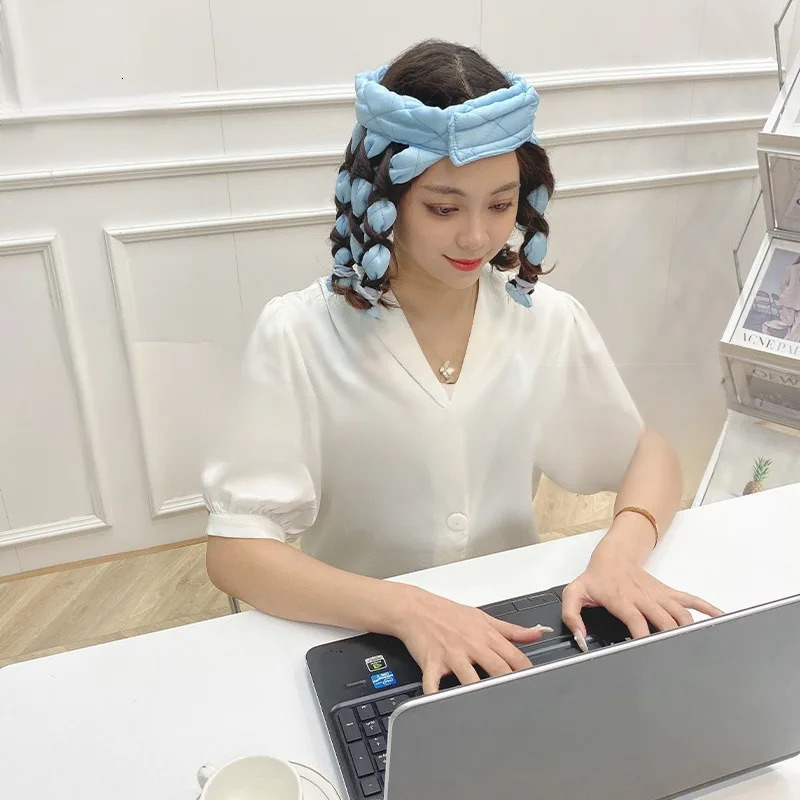 Heatless Octopus Curler Self Grip Hair Curler For Short Long Hair Wave Formers Sleeping Headband Heatless Curling Iron 241225