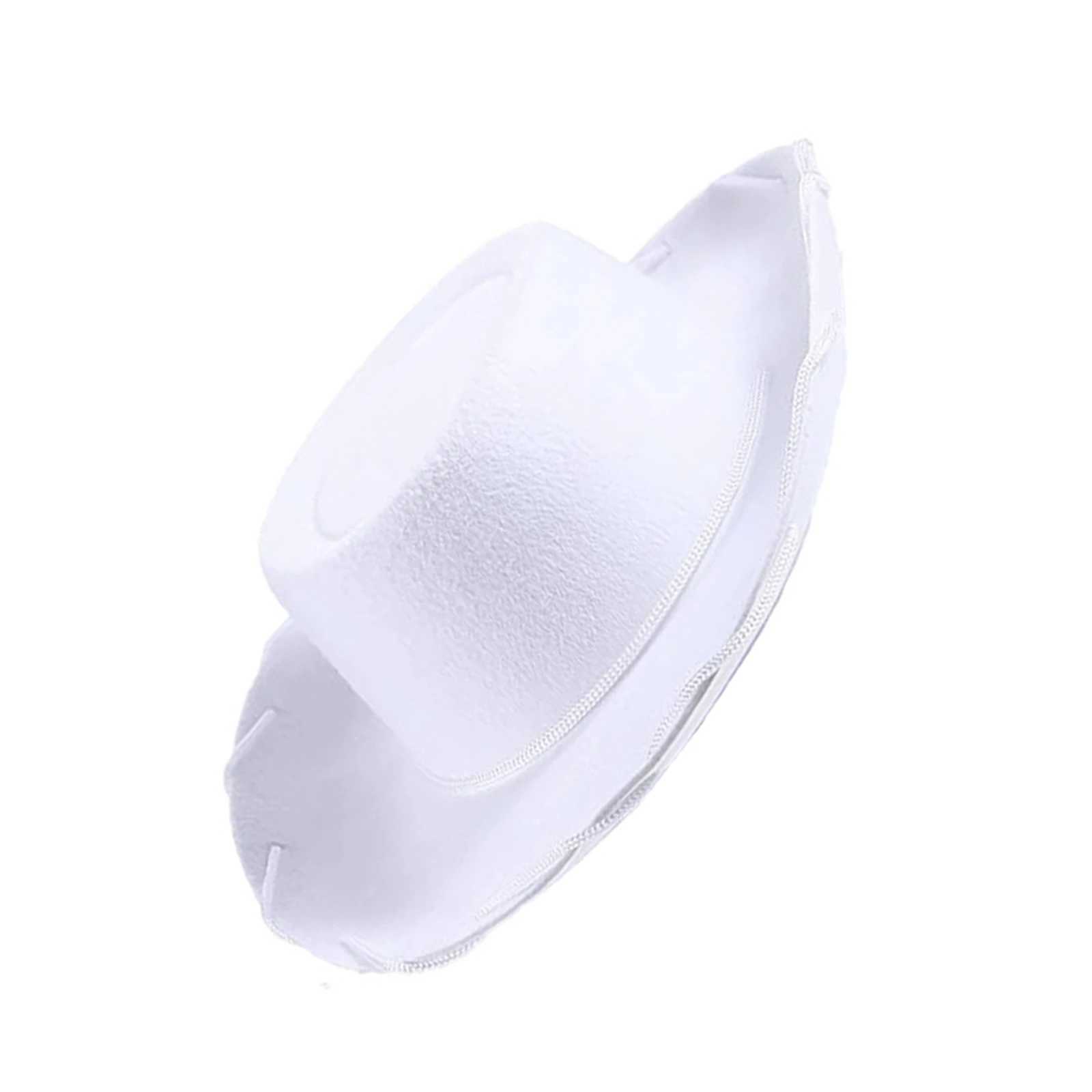 2024 New Fashion Adjustable Chin Str Cowboy Hat Western Womens Clothing Theme Party Hat W241225