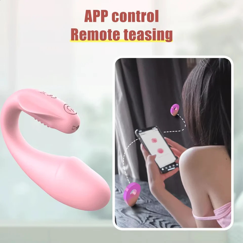 Wireless Vibration Love Egg Vibrator Vaginal G Spot Vibrating Stimulator Wearable Bluetooth APP Control Sex Toys For Adult Women 241226