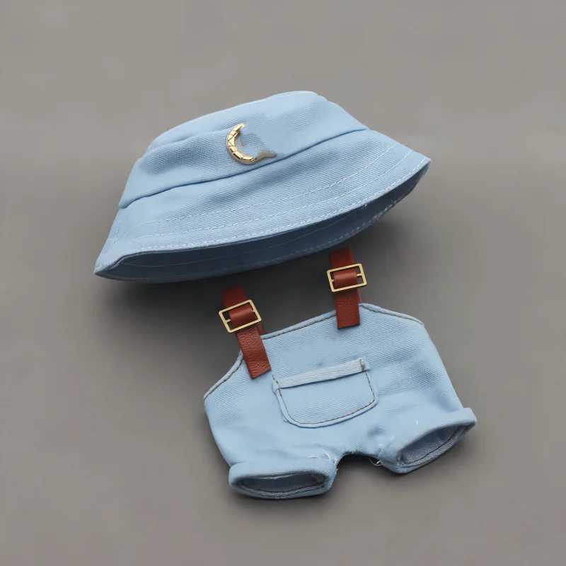 Doll Apparel New Only Clothes V1 V2 Generation Doll Printed Casual Hoodies Trendy Brand Open Knitted Woolen Sweater Fishermans Hat Overalls Ornament Y