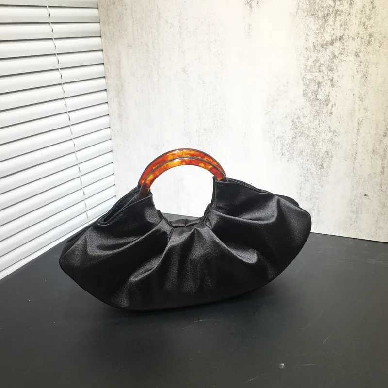 High Quality Elegant Womens Wallet Handbag Luxury Designer Wedding Party Clutch Wallet Womens Top Handbag Wrinkle Wrist T241225