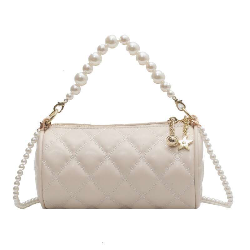 Summer Fashion Single Shoulder Women's New Pearl Handbag Simple Chain Popular Crossbody Bag